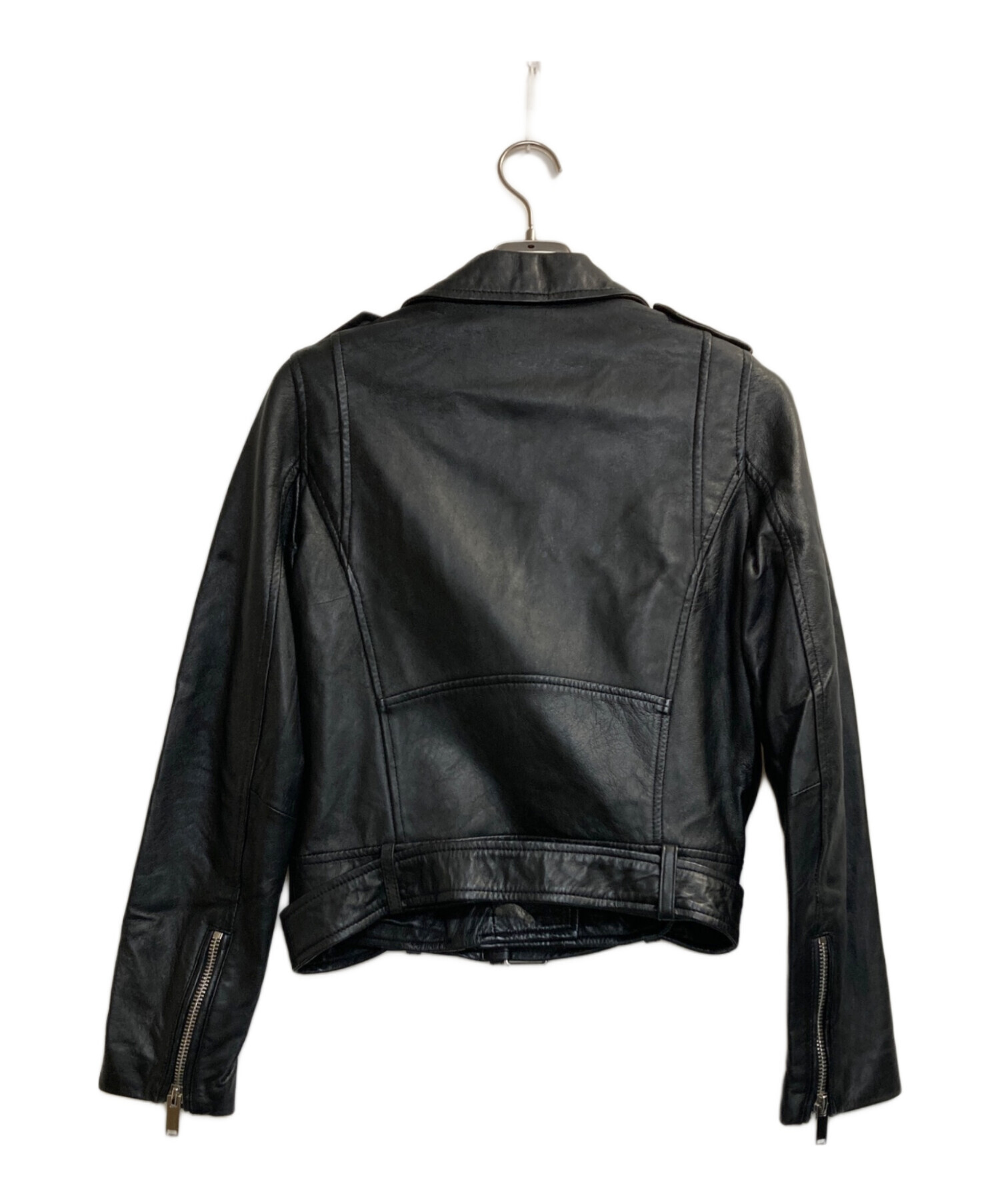 中古・古着通販】ZARA (ザラ) ラムレザーダブルライダースジャケット