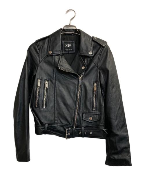 中古・古着通販】ZARA (ザラ) ラムレザーダブルライダースジャケット