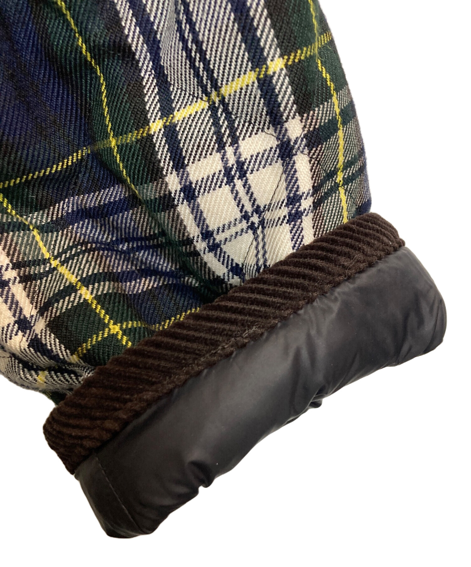 中古・古着通販】Gymphlex (ジムフレックス) タータンキルトダウン