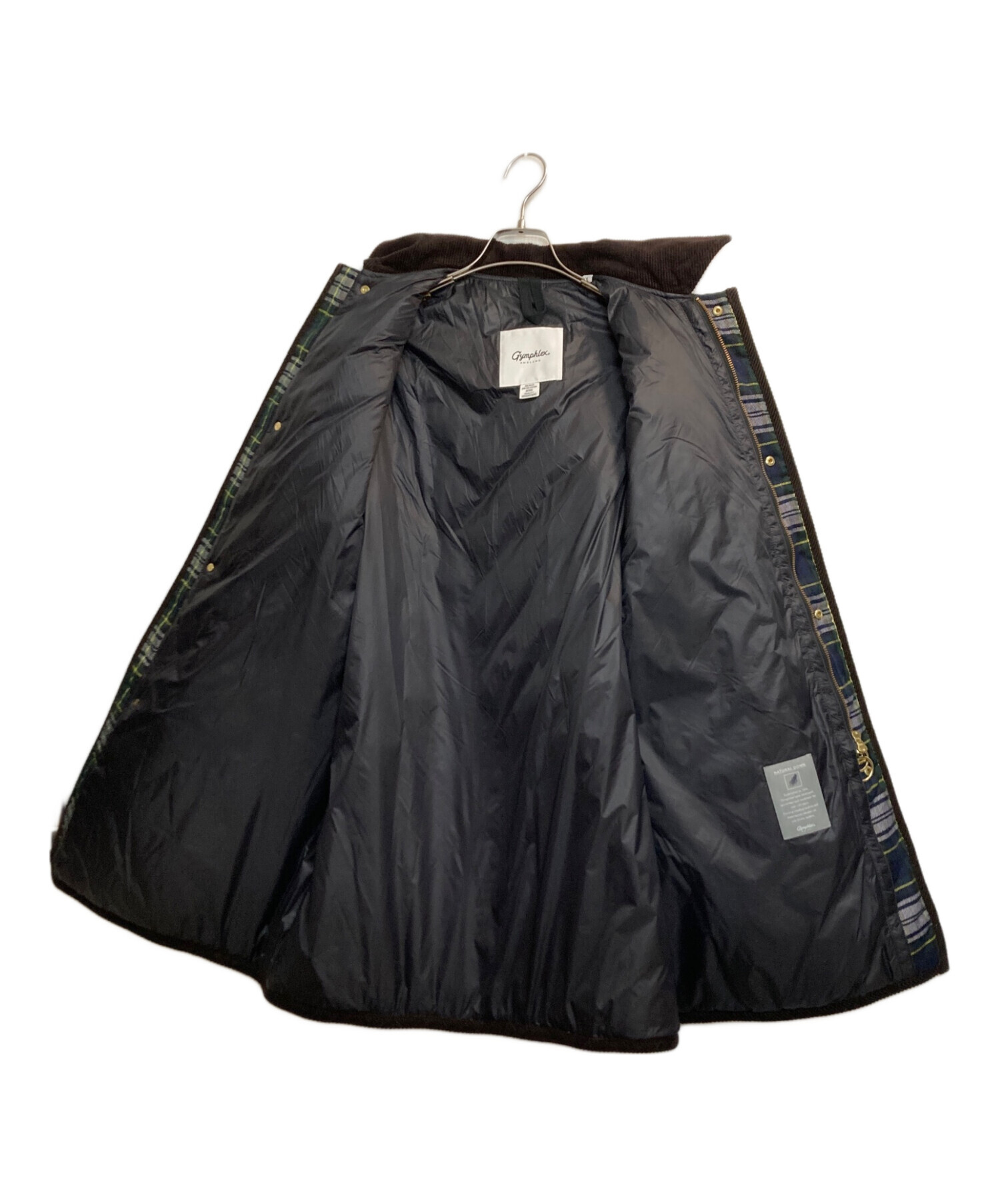 中古・古着通販】Gymphlex (ジムフレックス) タータンキルトダウン