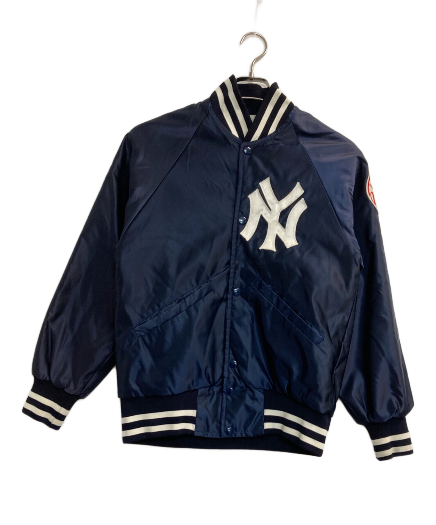 STARTER スターター スタジャン XXL 紺 【古着】【中古】【送料無料】 中古・古着通販】STARTER (スターター) スタジャン ネイビー サイズ:S