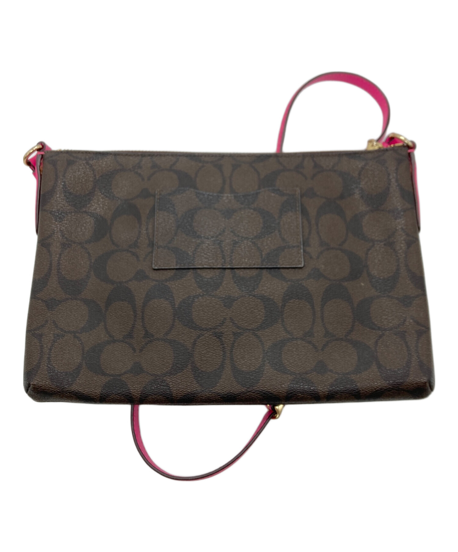 中古・古着通販】COACH (コーチ) シグネチャーミニショルダーバッグ