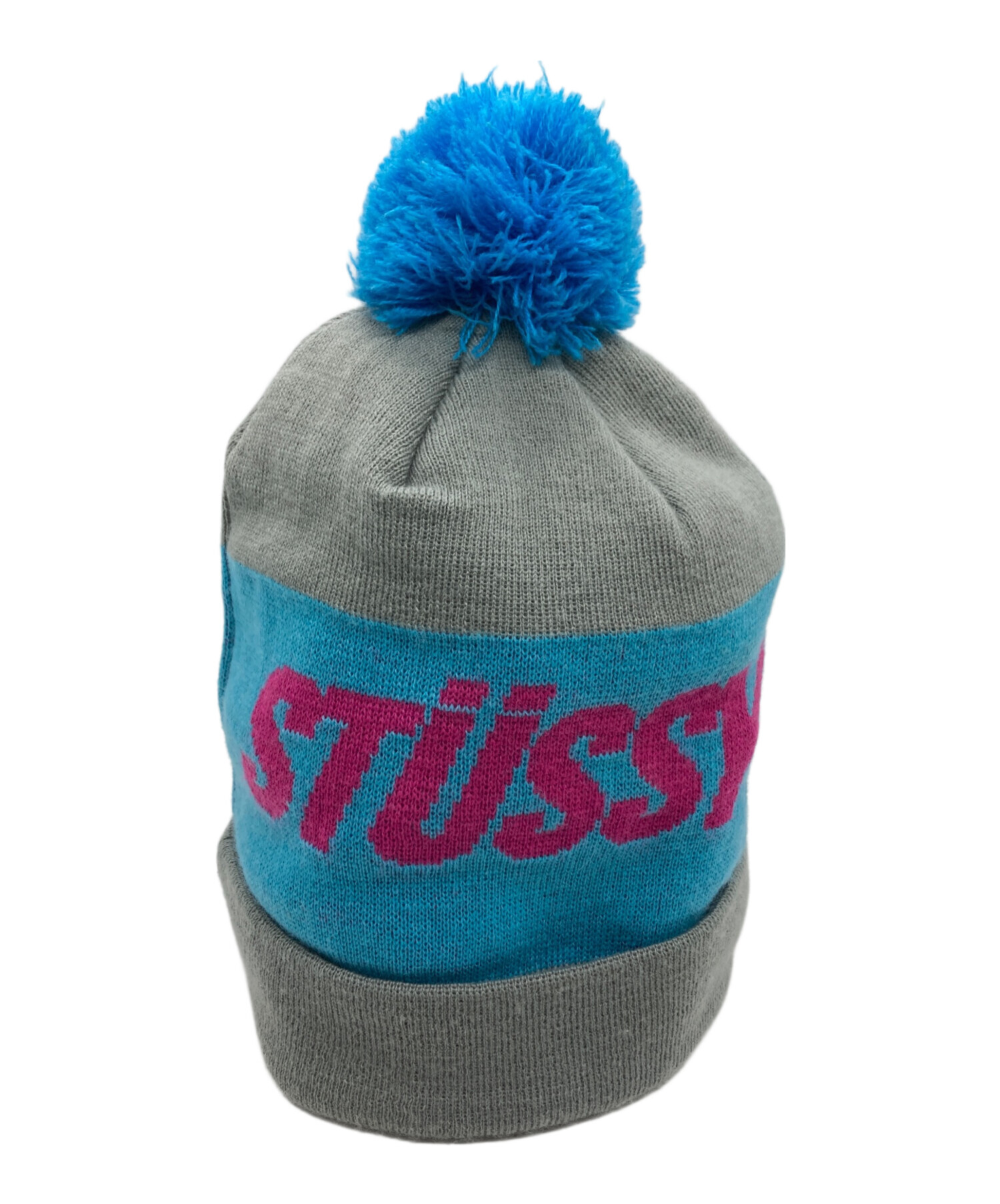 古*】様 OLD STUSSY 耳当て ボンボンニット帽 中古・古着通販】NIKE (ナイキ) stussy (ステューシー) ポンポン付