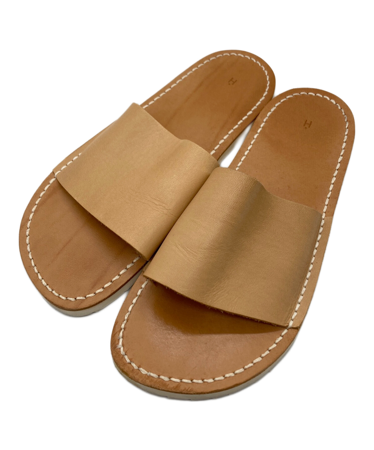 中古・古着通販】HENDER SCHEME (エンダースキーマ) レザーフラット