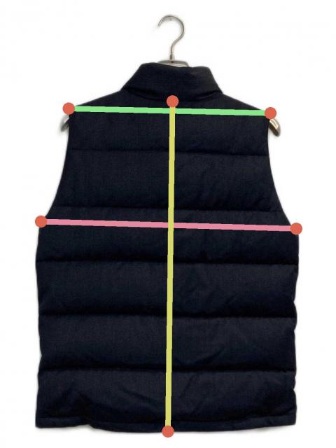 中古・古着通販】Paul Smith (ポールスミス) ダウンベスト ネイビー