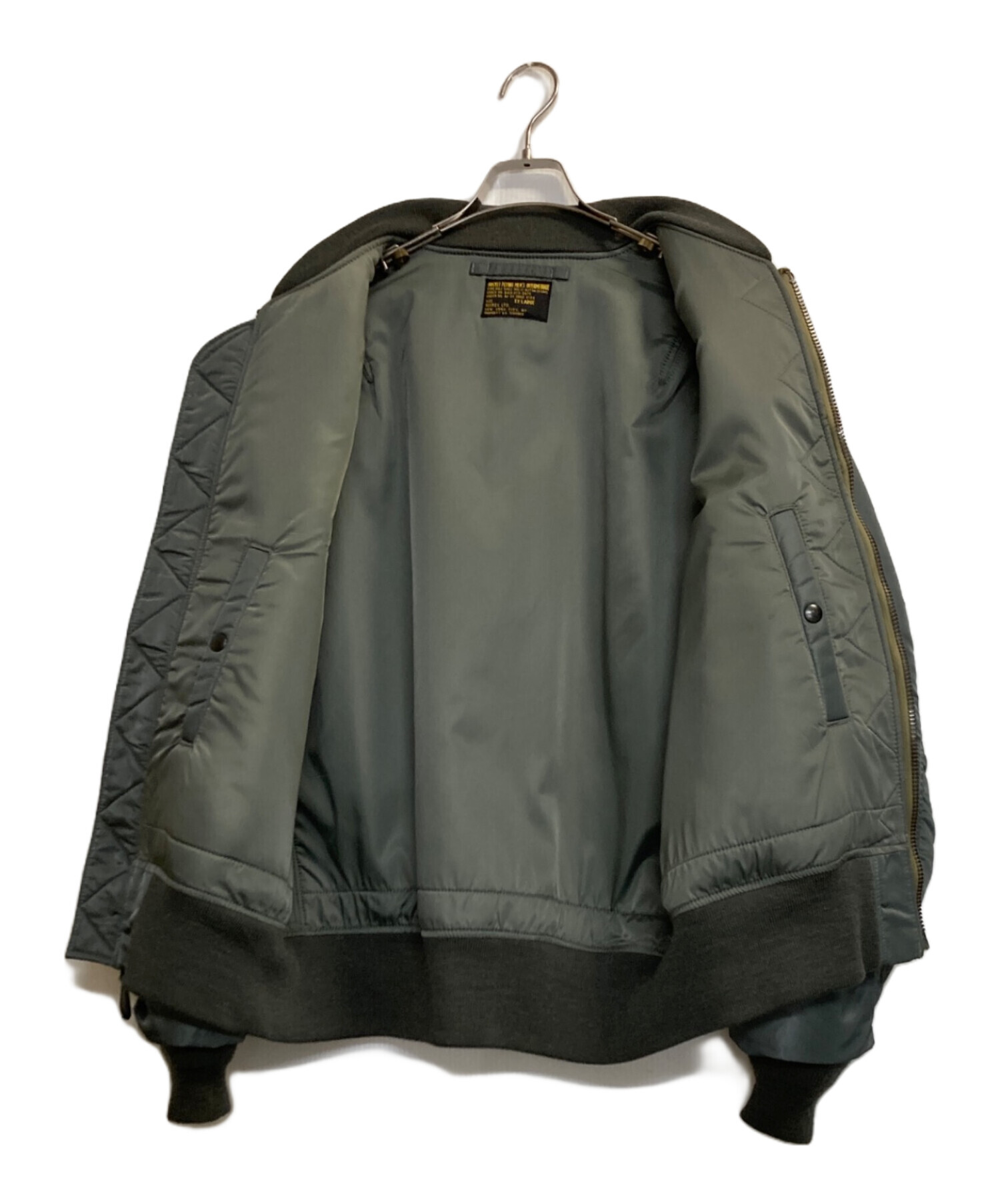 中古・古着通販】AVIREX (アヴィレックス) MA-1ジャケット グリーン