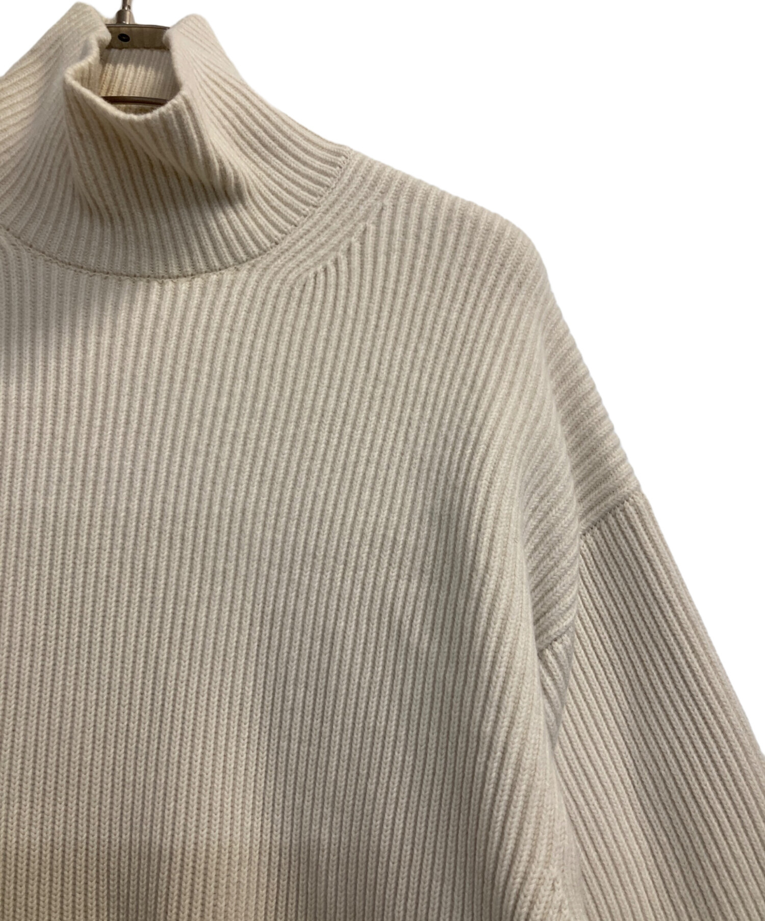 中古・古着通販】AURALEE (オーラリー) SUPER FINE WOOL RIB KNIT 