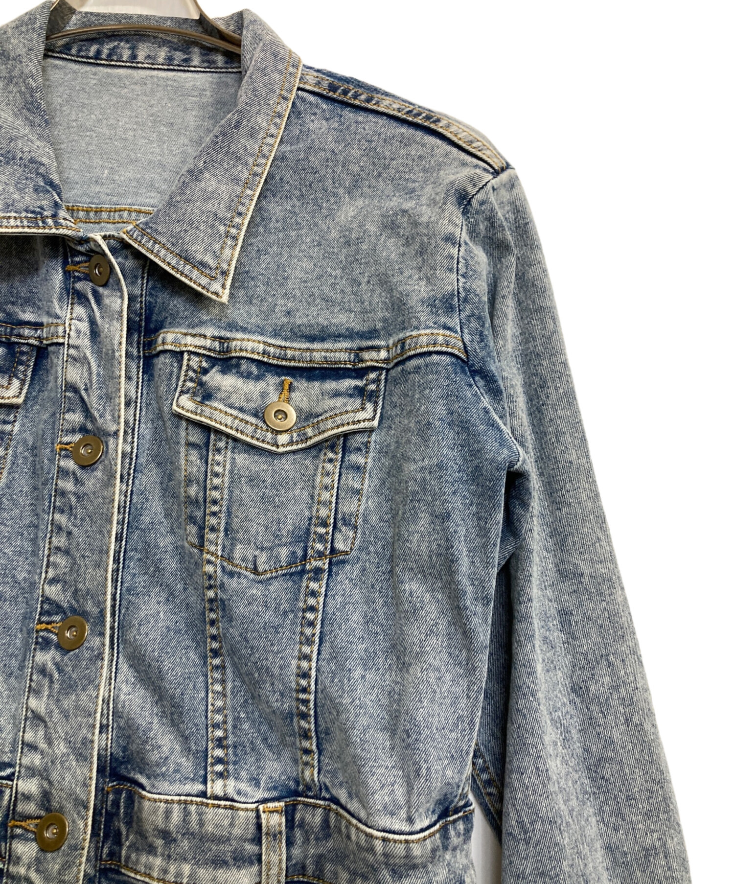 中古・古着通販】Ameri (アメリ) I LINE DENIM SHIRT DRESS / Iライン