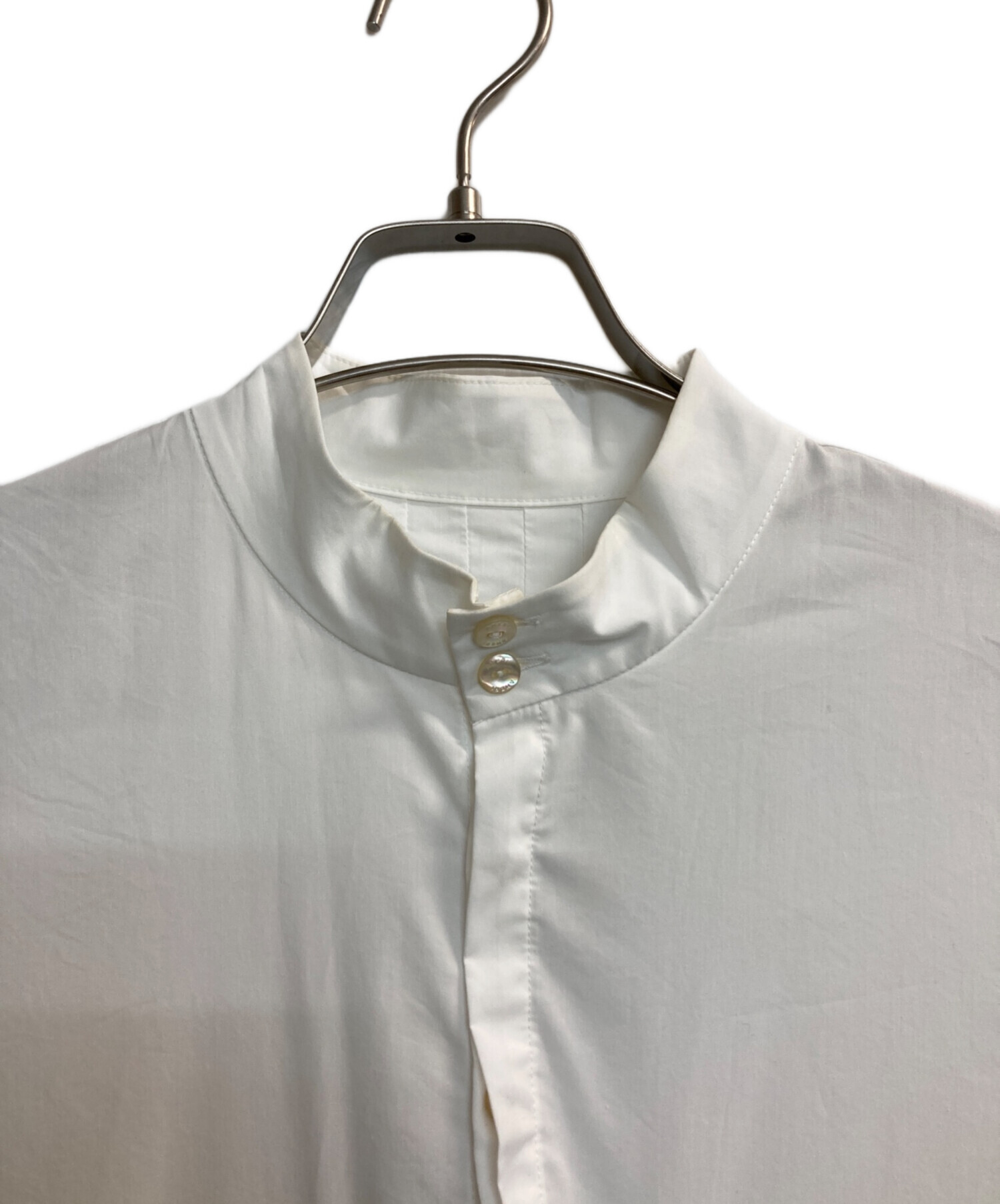 中古・古着通販】AMERI (アメリ) SHIRT DOCKING COMBINAISON カーキ