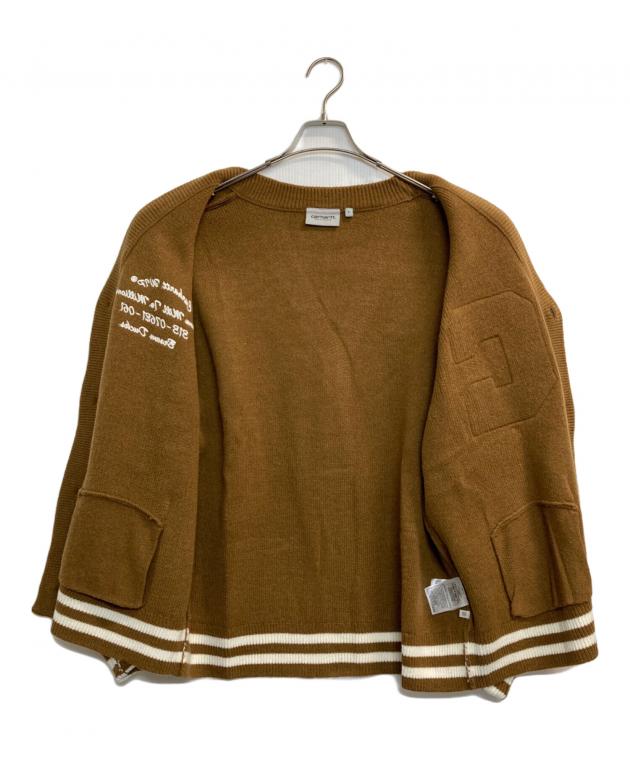 中古・古着通販】CarHartt (カーハート) ニットカーディガン ベージュ