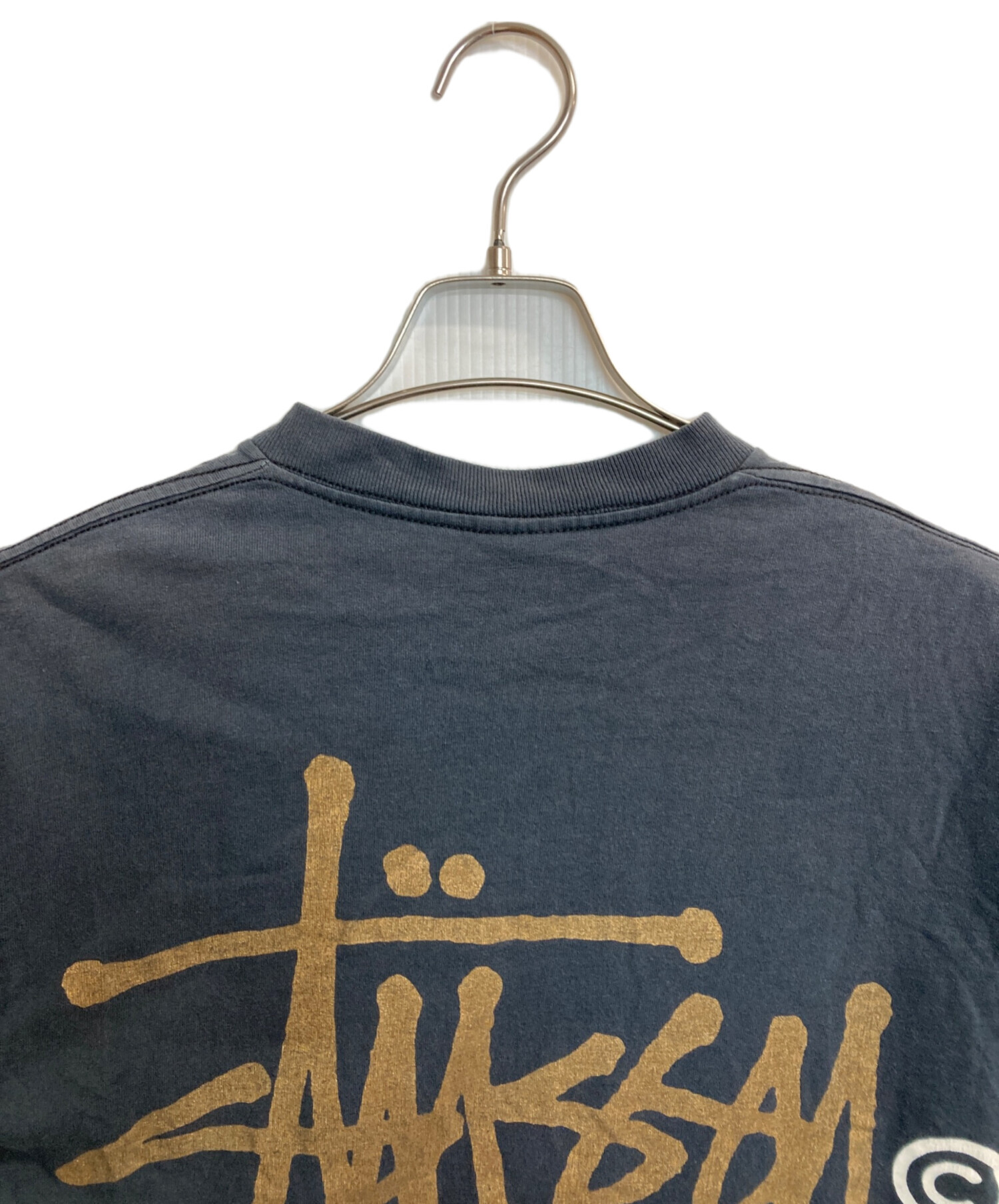 中古・古着通販】stussy (ステューシー) ロゴTシャツ ブラック サイズ
