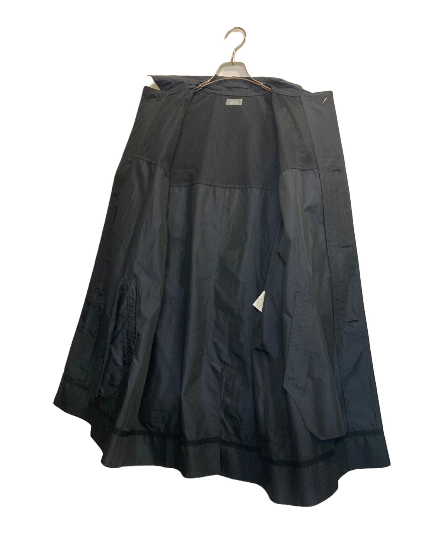 kolor beacon カラー ビーコン/ステンカラーコート/ブラック KOLOR BEACON [ カラービーコン ] 23SS Outer Collection