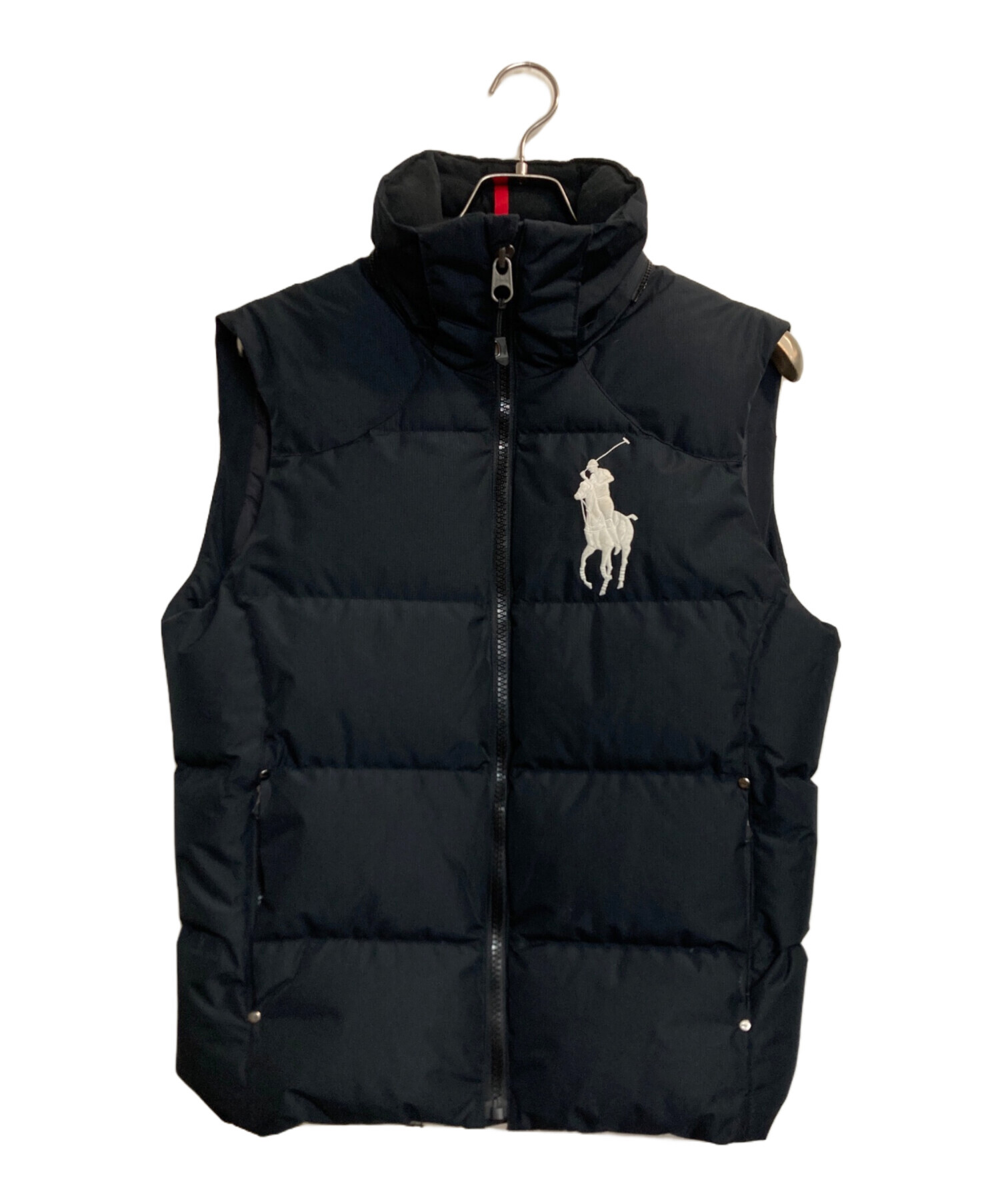 ラルフローレン・ダウンベスト・ジャケット・フード・ポニー 中古・古着通販】POLO RALPH LAUREN (ポロ・ラルフローレン) ビッグ