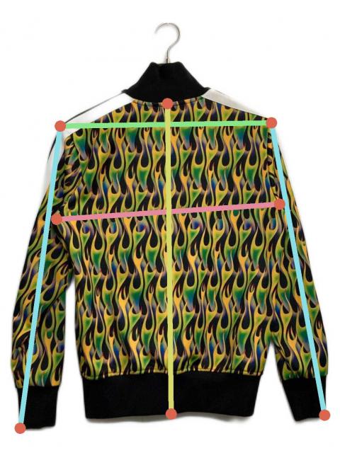 【美品】パームエンジェルス Life is Palm スーベニアジャケット M 中古・古着通販】Palm Angels (パーム エンジェルス) Burning Track