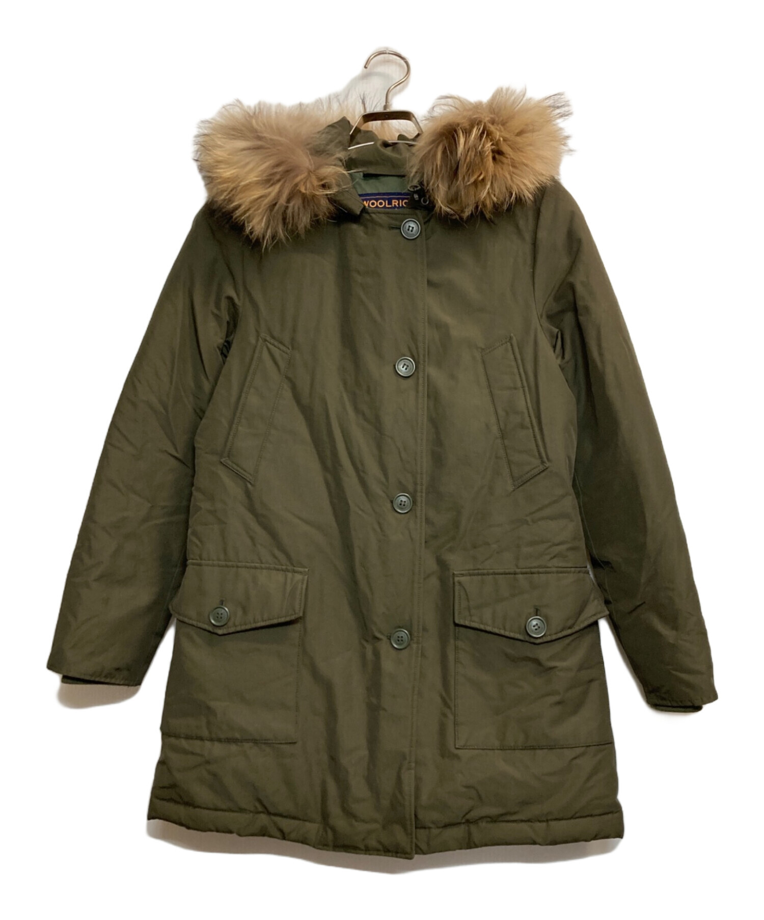 中古・古着通販】WOOLRICH (ウールリッチ) ファー付きダウンコート 