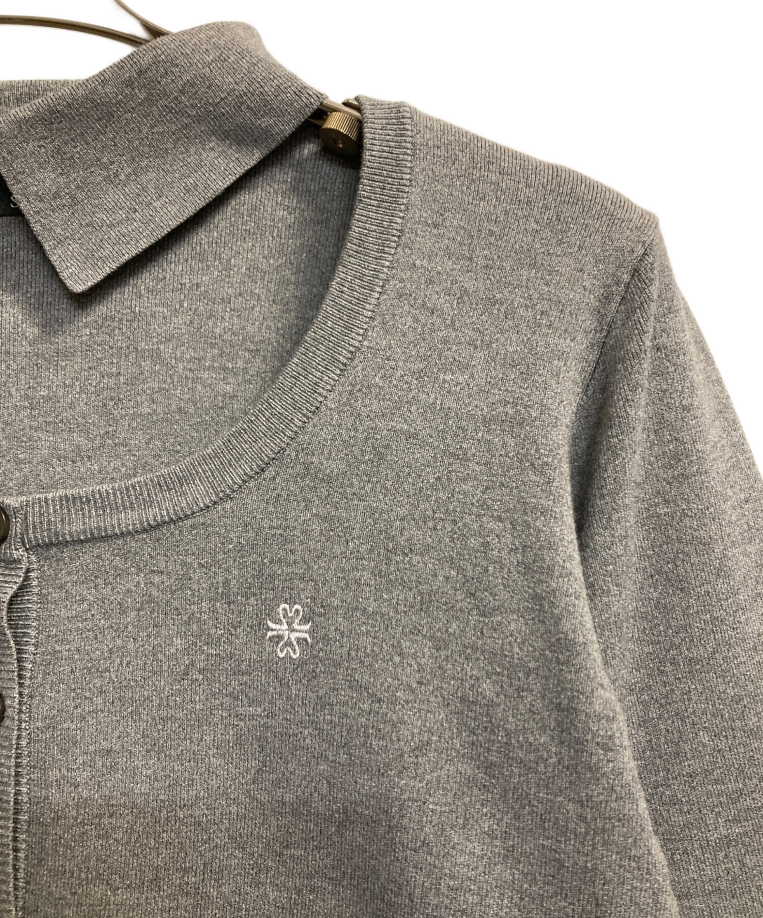 中古・古着通販】SORIN (ソリン) Interlock Knit Shirt Neck Cardigan
