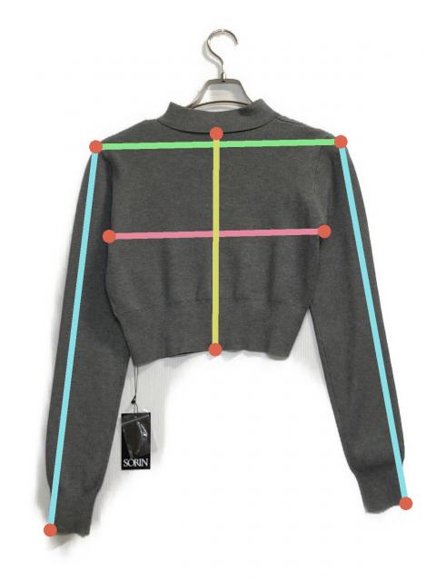 中古・古着通販】SORIN (ソリン) Interlock Knit Shirt Neck Cardigan