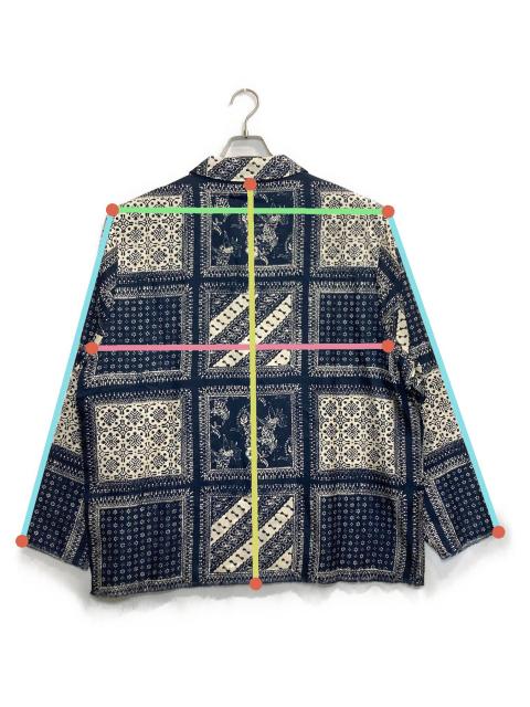 中古・古着通販】KITH (キス) Silk Twill Boxy Collared Overshirt