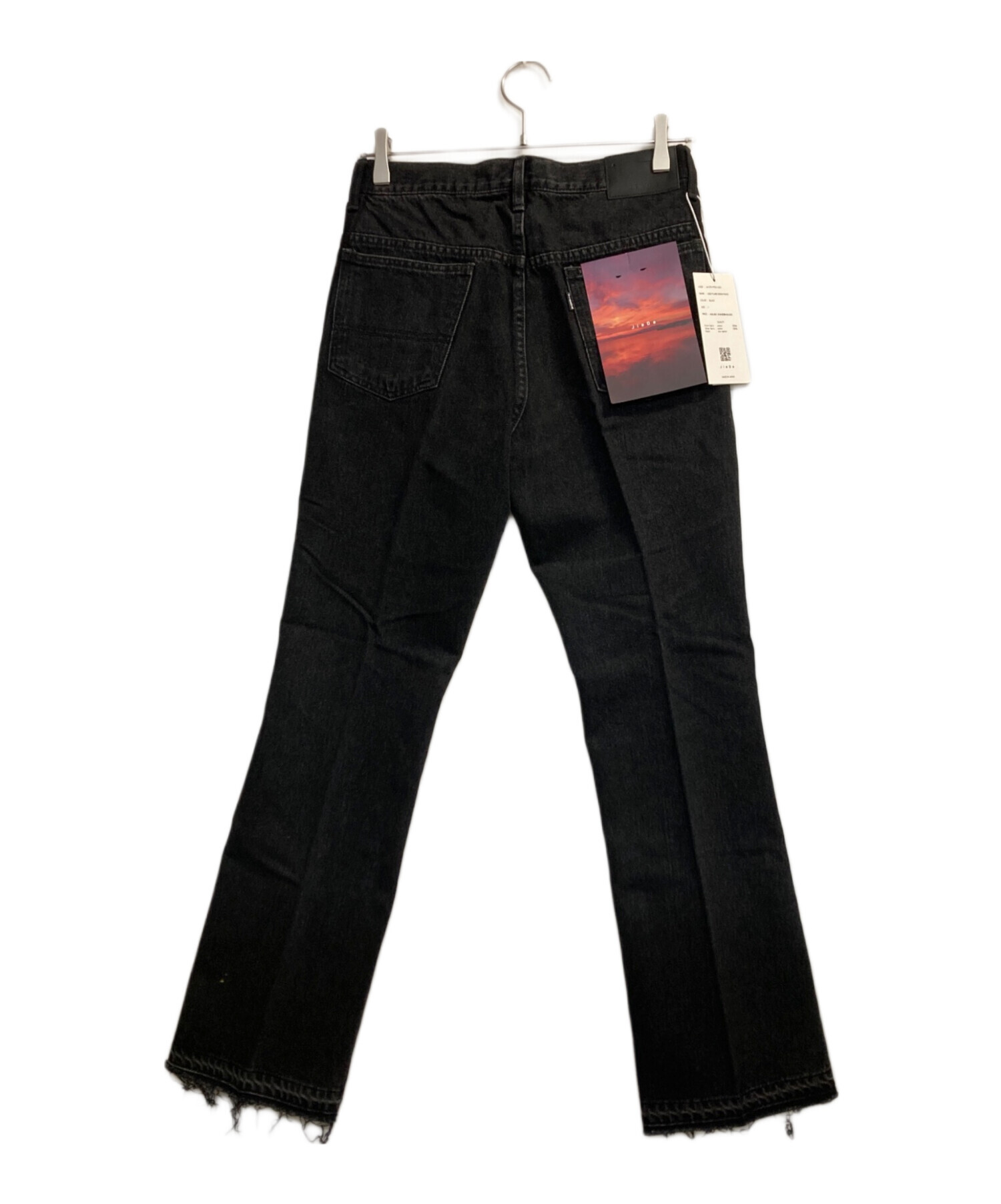 中古・古着通販】jieda (ジエダ) USED FLARE DENIM PANTS ブラック 
