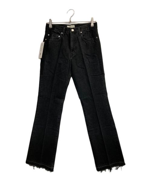 JieDaジエダ　USED FLARE DENIM PANTS ブラックデニム1 中古・古着通販】jieda (ジエダ) USED FLARE DENIM PANTS ブラック