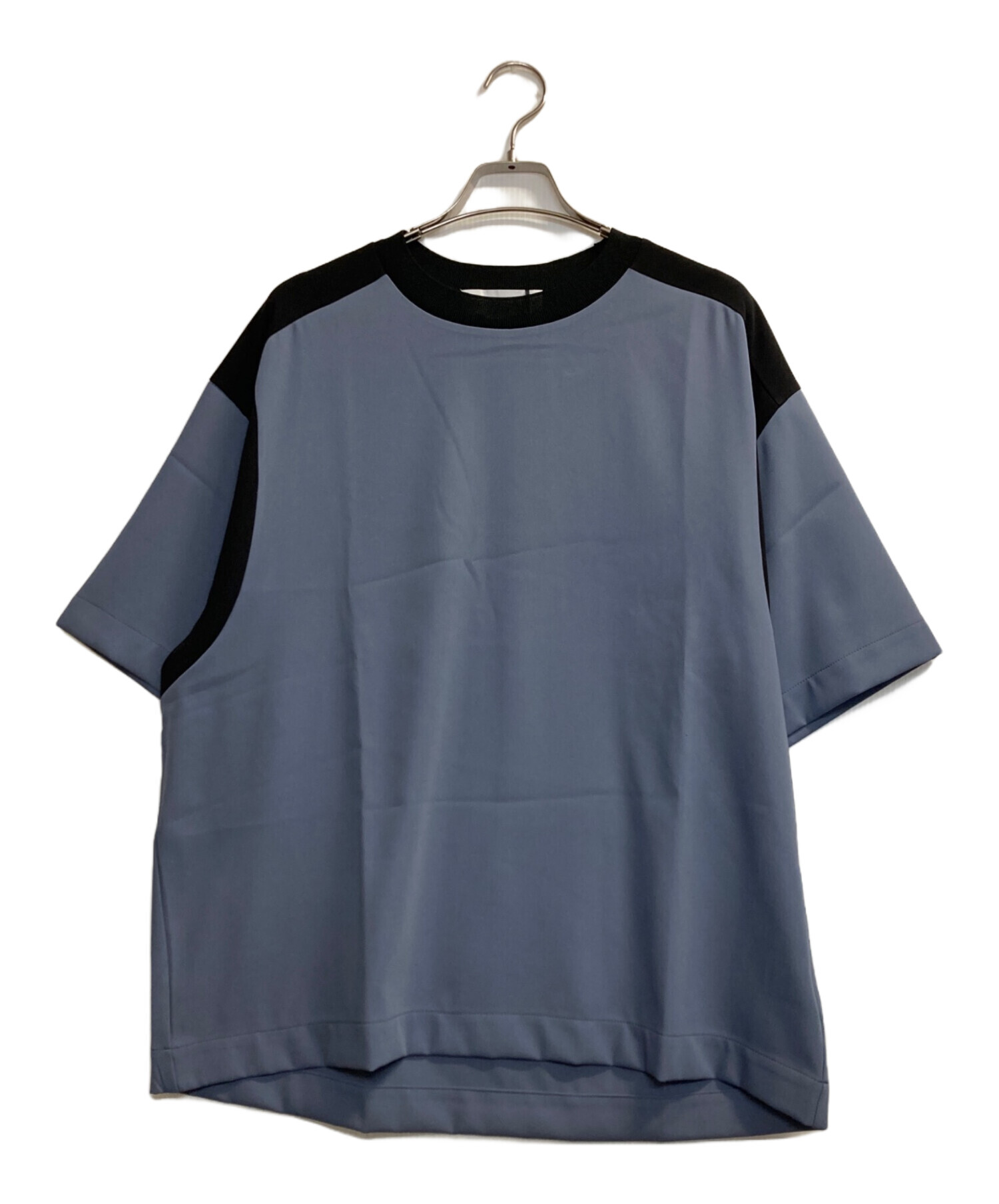 中古・古着通販】CULLNI (クルニ) バイカラーカットソー ブラック