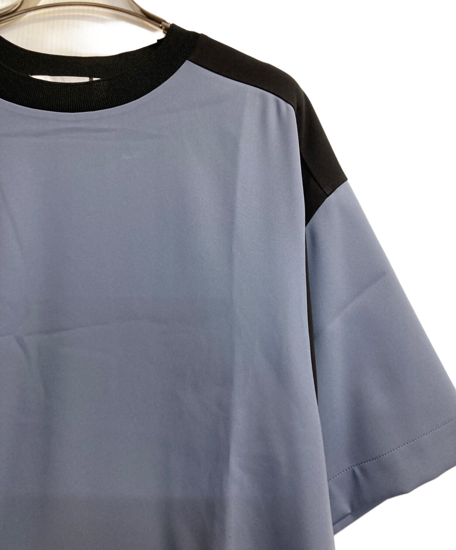 中古・古着通販】CULLNI (クルニ) バイカラーカットソー ブラック