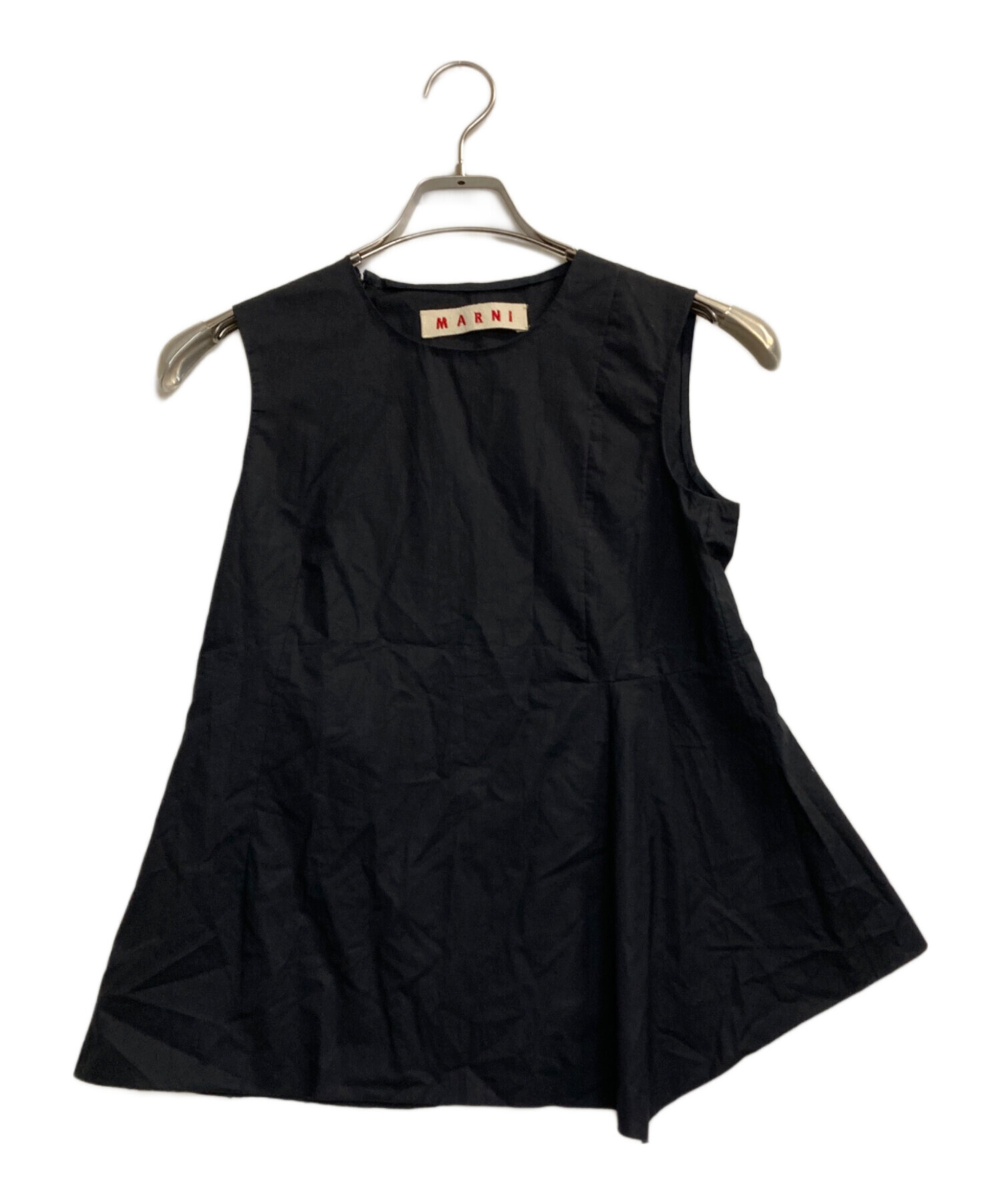中古・古着通販】MARNI (マルニ) ノースリーブペプラムブラウス 