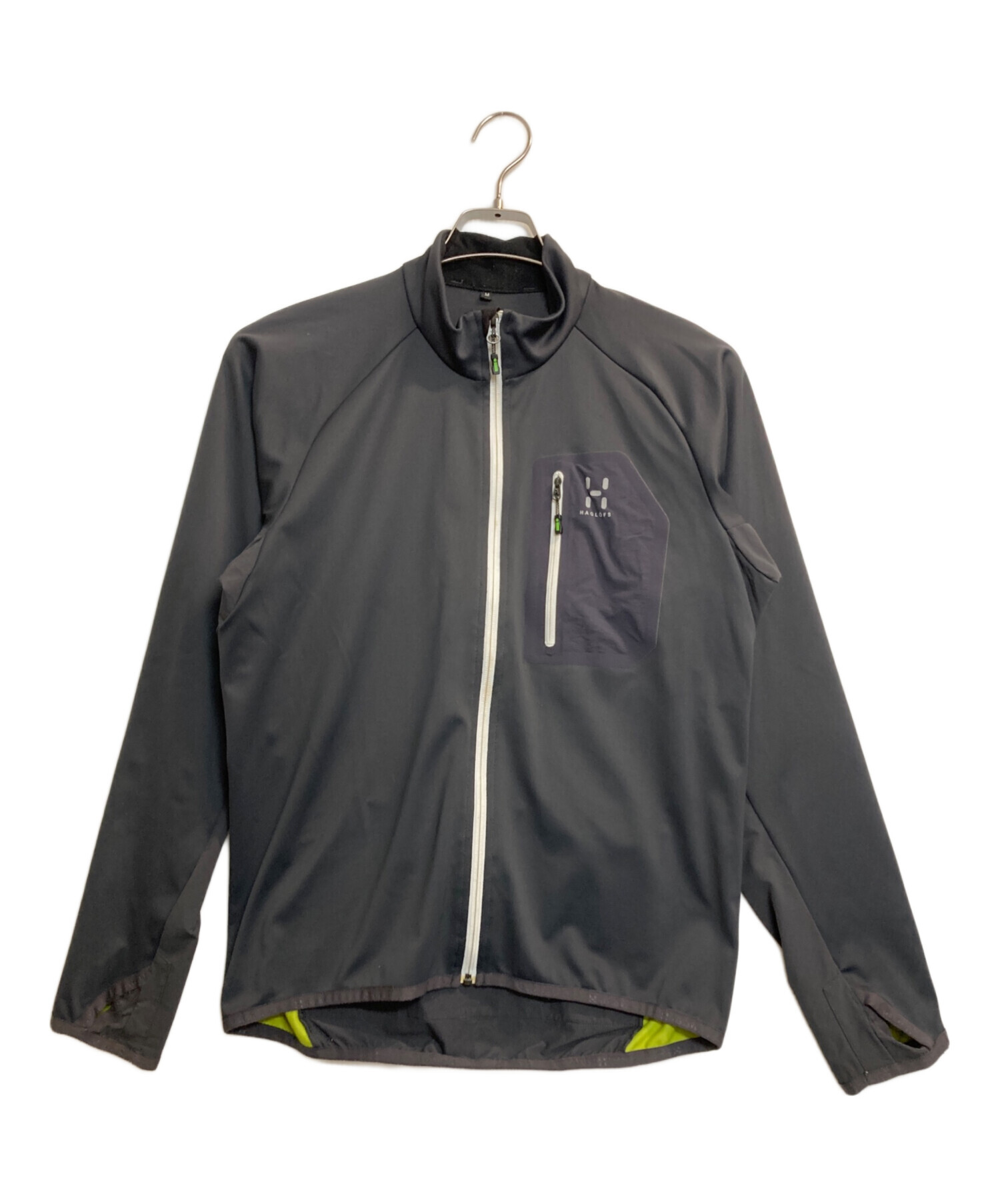 中古・古着通販】HAGLOFS (ホグロフス) ジップジャケット グレー 