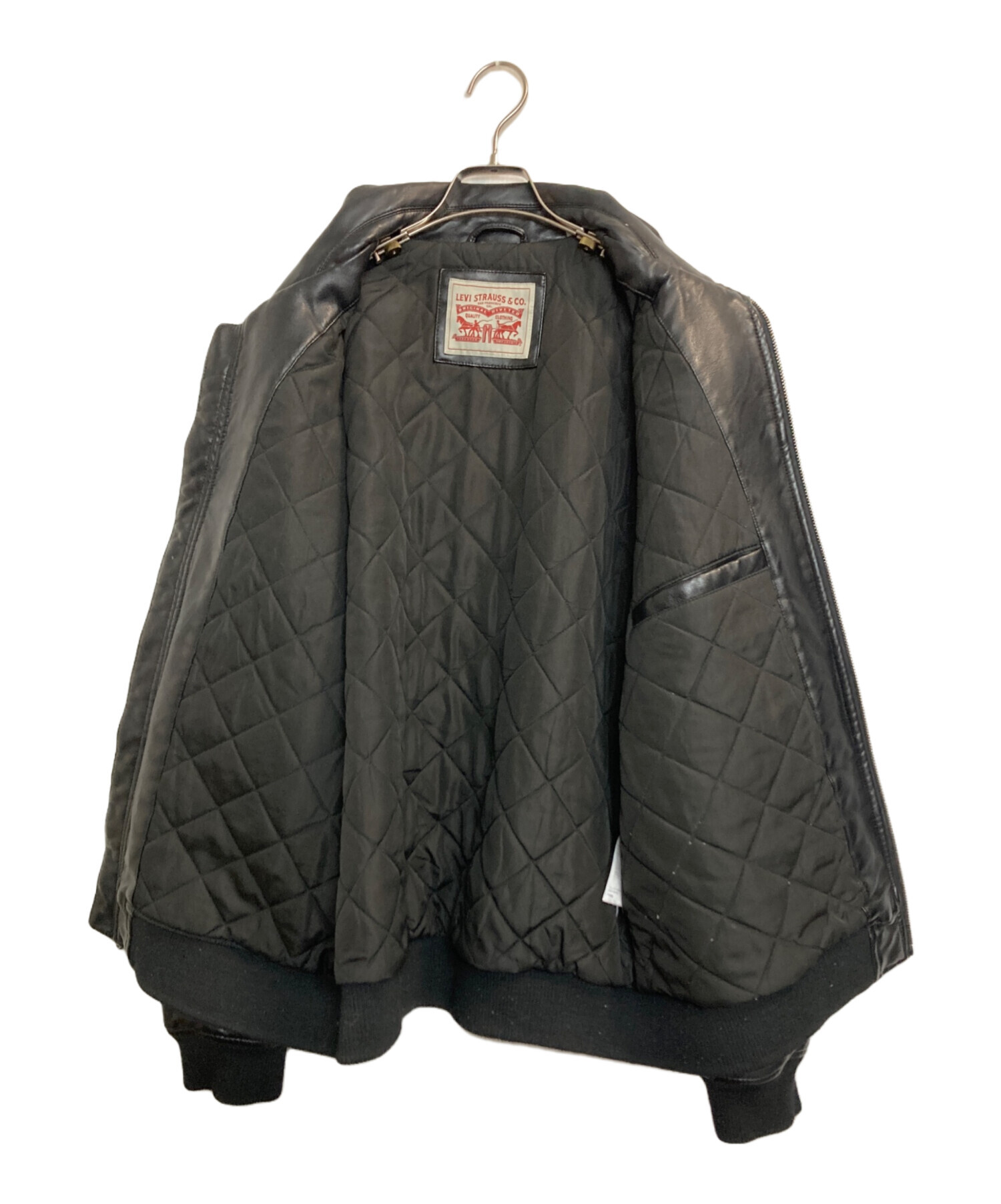 中古・古着通販】LEVI'S (リーバイス) MA-1スタイルエコレザー