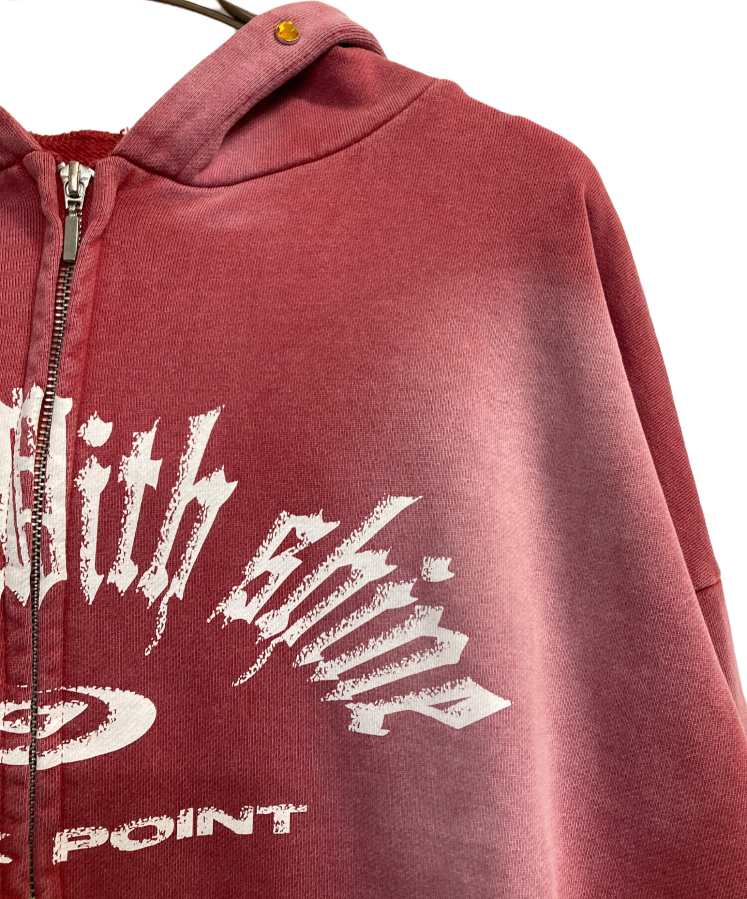 中古・古着通販】MARK POINT (マークポイント) GSTONE W ZIP HOODIE