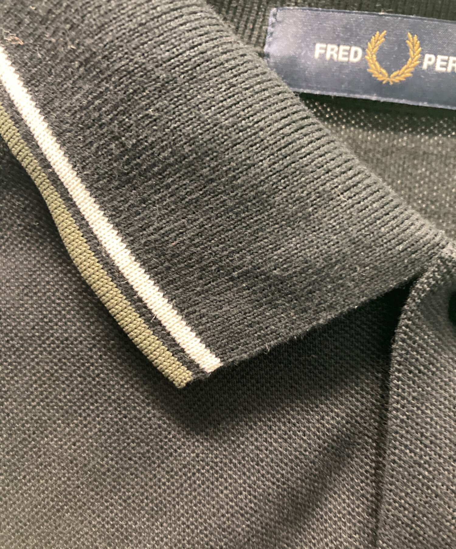 中古・古着通販】FRED PERRY (フレッドペリー) 長袖ポロシャツ 