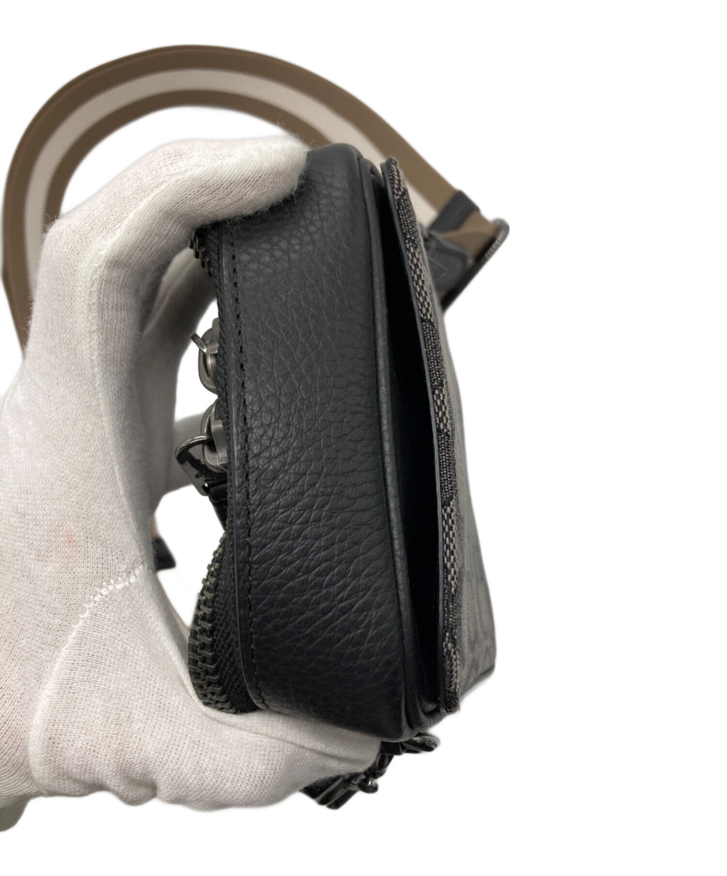 中古・古着通販】COACH (コーチ) シグネチャージャガードスタントン