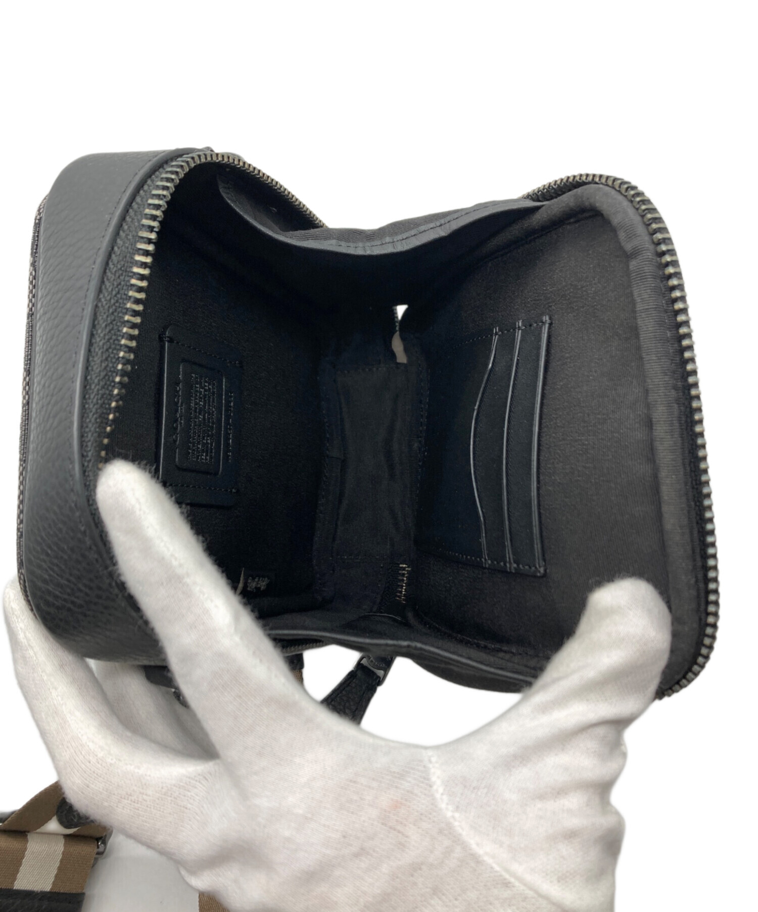 中古・古着通販】COACH (コーチ) シグネチャージャガードスタントン