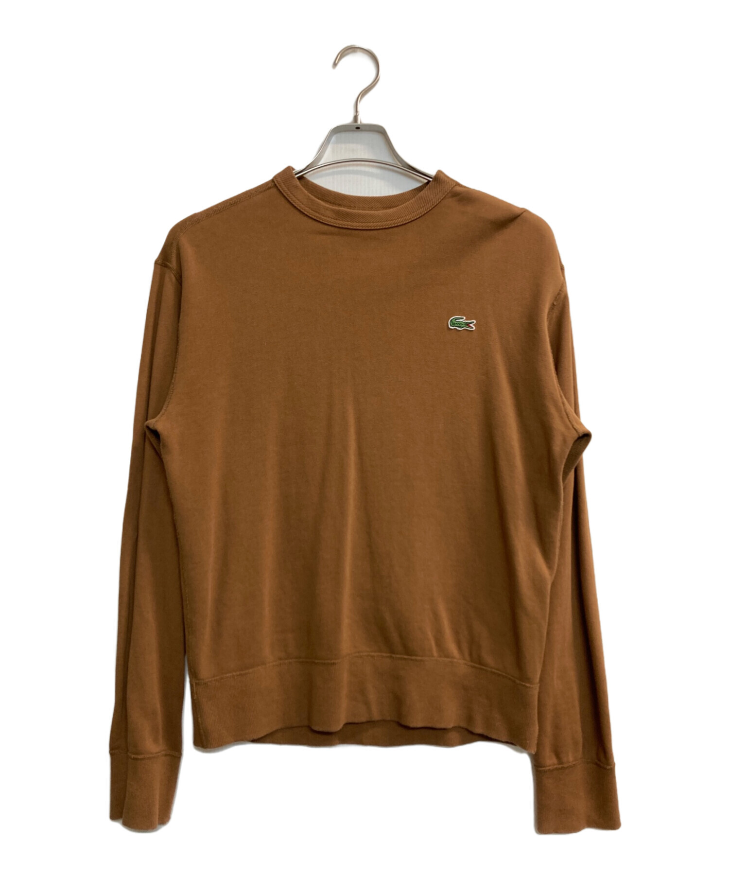 中古・古着通販】LACOSTE (ラコステ) スウェット ブラウン サイズ:FR3 