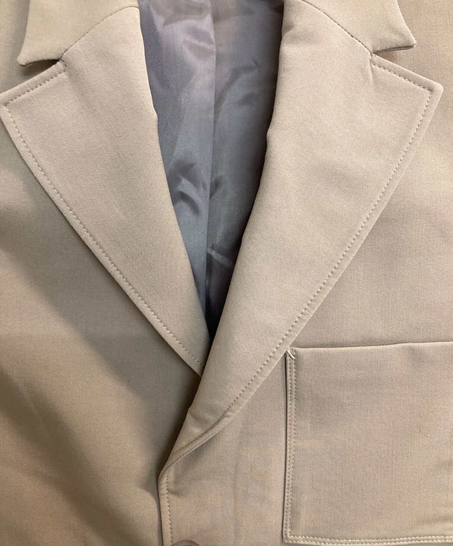 中古・古着通販】ZARA (ザラ) ポケットデザインジャケット ベージュ 