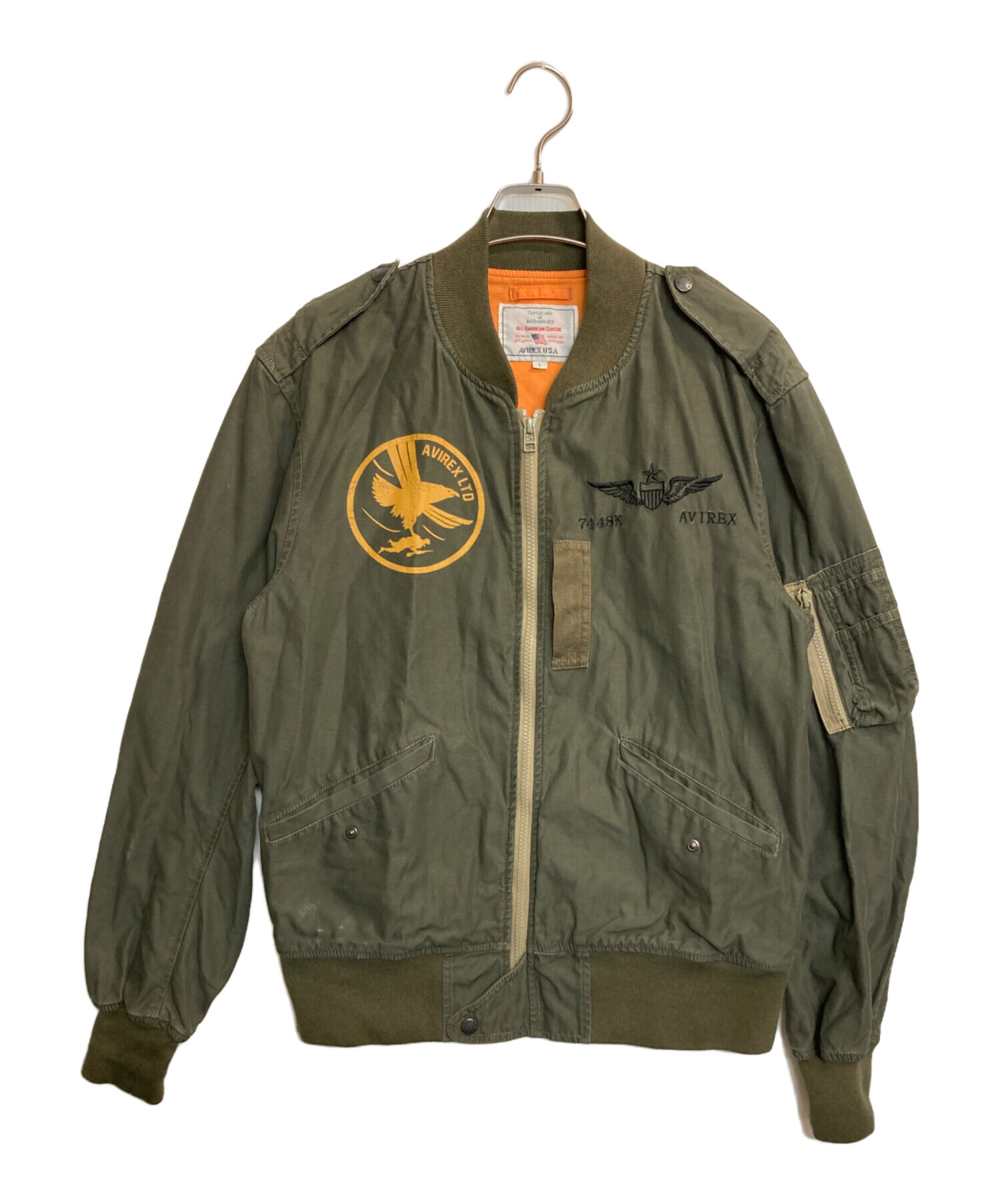 中古・古着通販】AVIREX (アヴィレックス) TYPE L-2Bコットン フライト