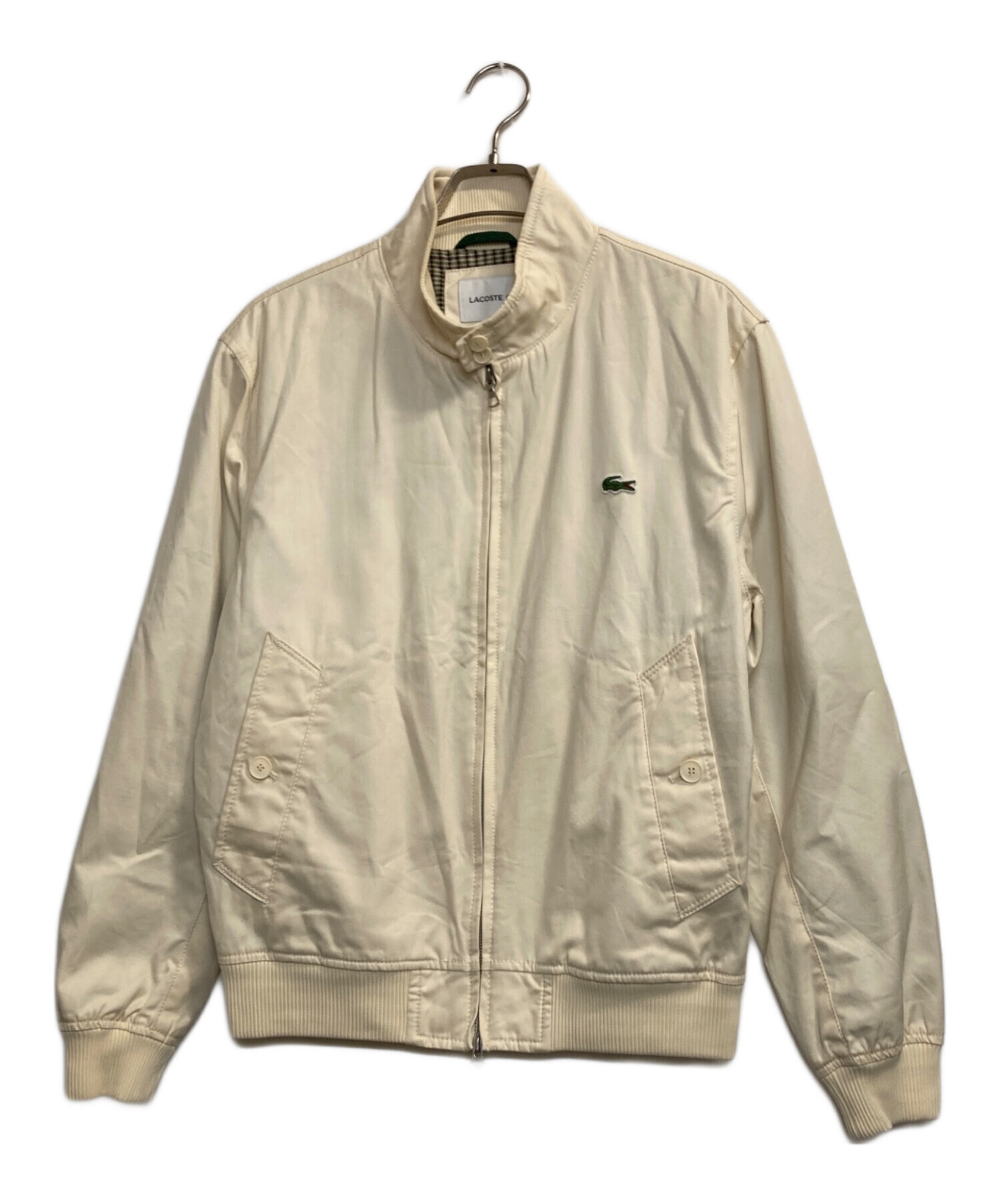 中古・古着通販】LACOSTE (ラコステ) スイングトップ アイボリー