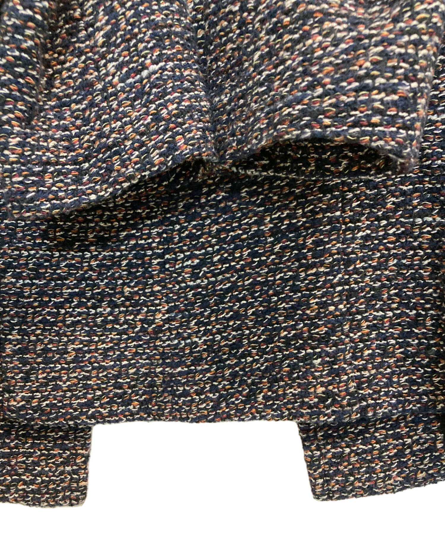 中古・古着通販】theory luxe (セオリーリュクス) ノーカラーツイード