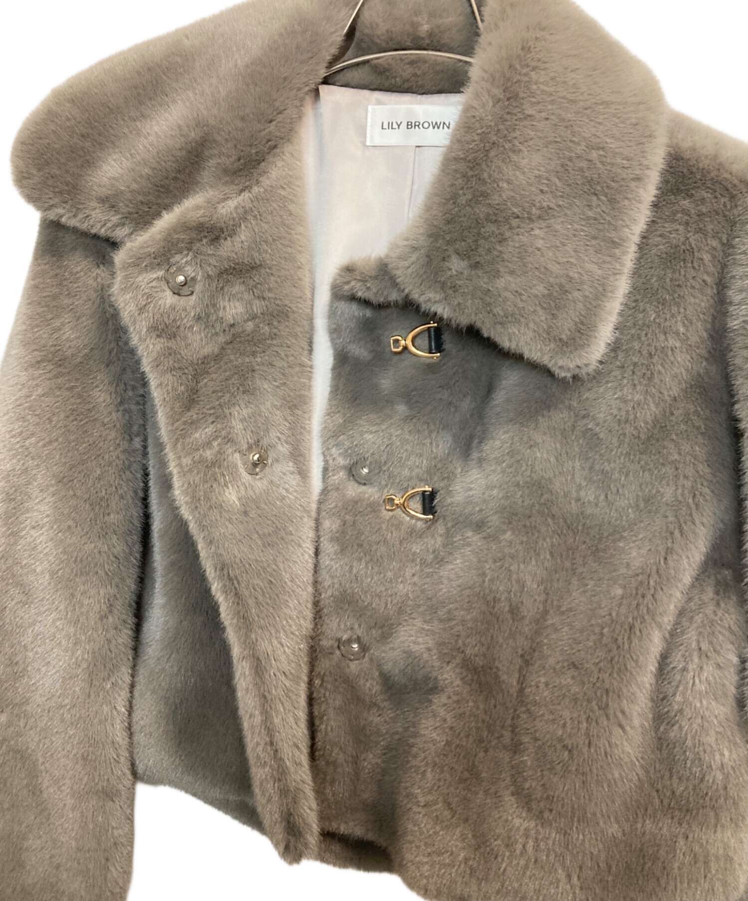 中古・古着通販】Lily Brown (リリーブラウン) バリエファーコート