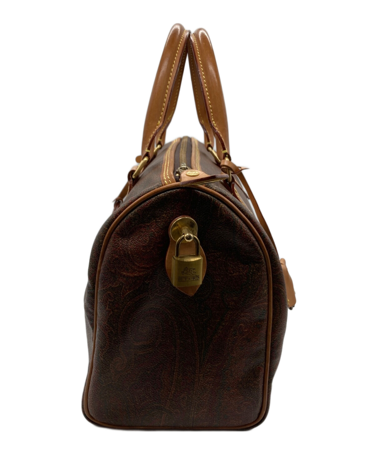 中古・古着通販】ETRO (エトロ) ペイズリーミニボストンハンドバッグ