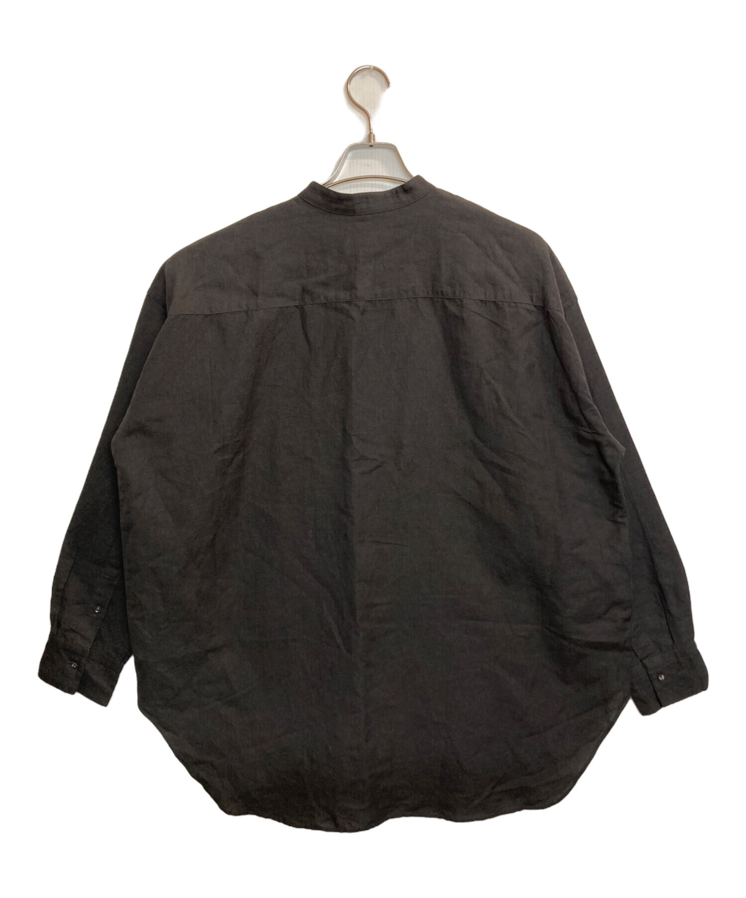 中古・古着通販】kagure (カグレ) コットンリネンビッグシャツ 