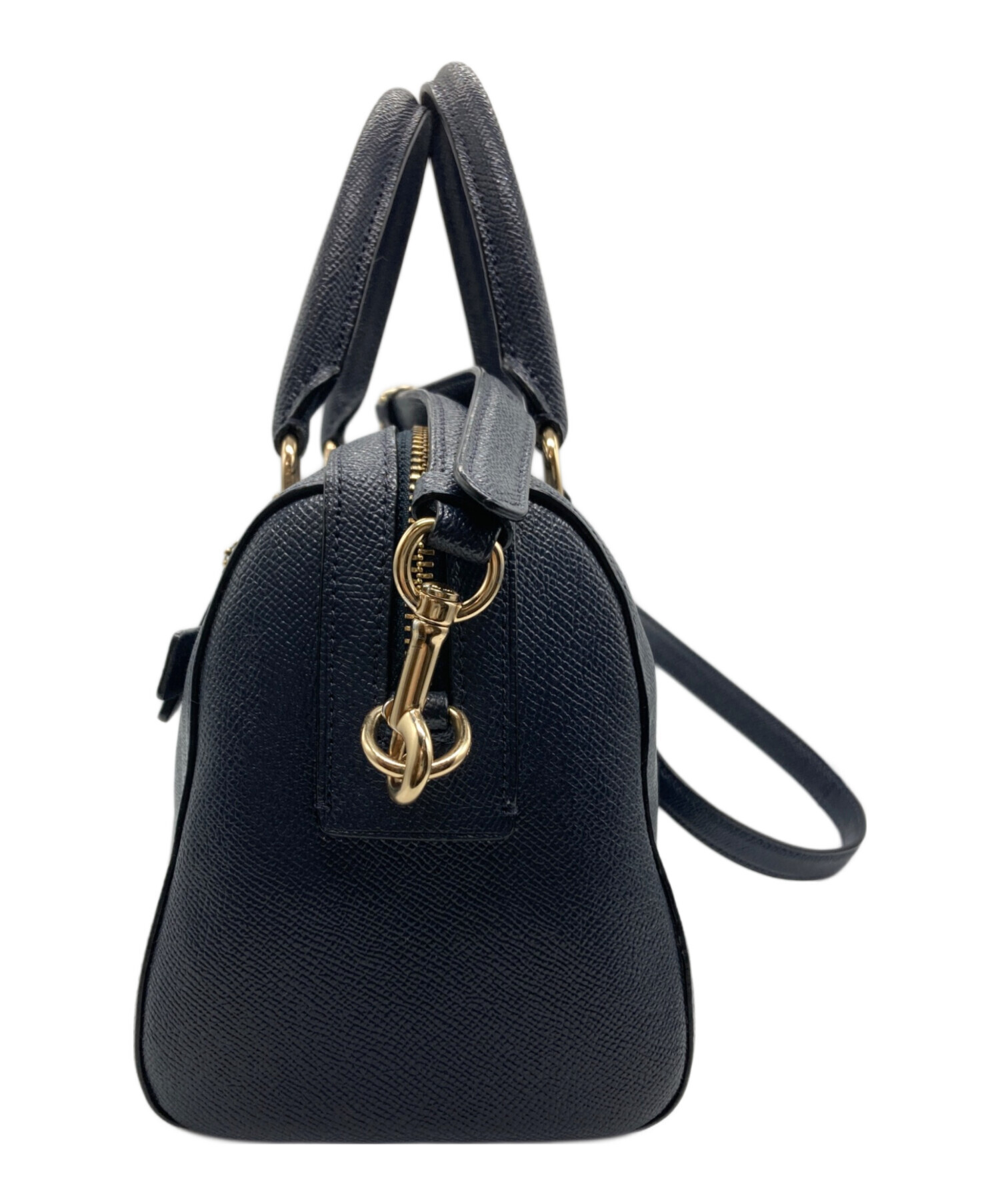 中古・古着通販】COACH (コーチ) 2WAYショルダーバッグ ネイビー