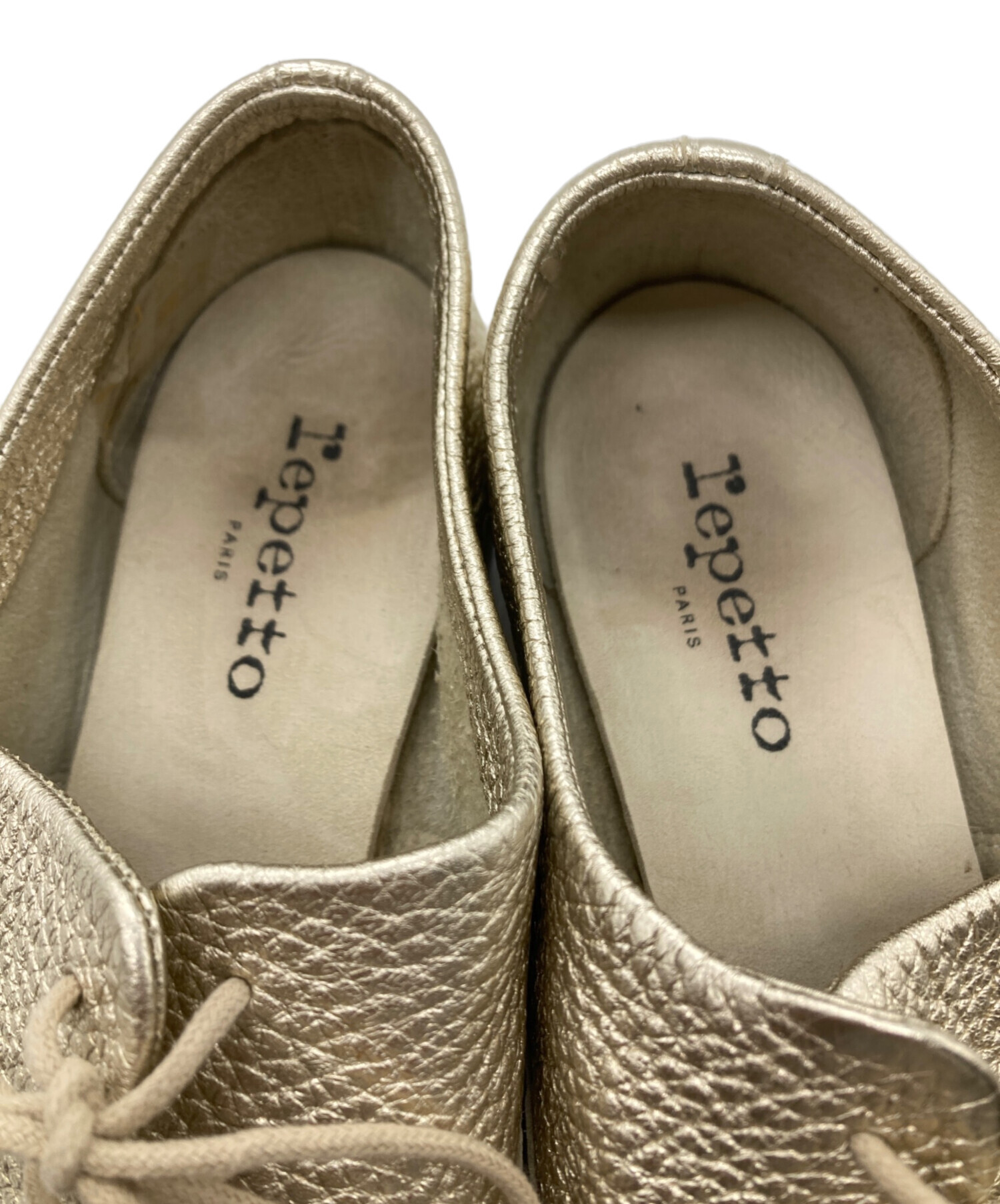 レペット Repetto ゴールド レースアップシューズ 【公式通販】