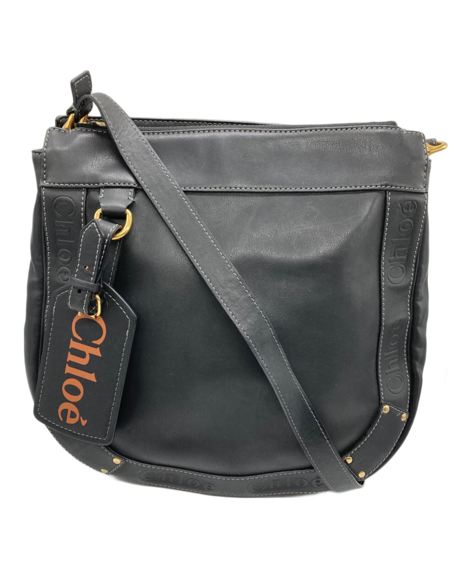 中古・古着通販】Chloe (クロエ) エデンショルダーバッグ ブラック
