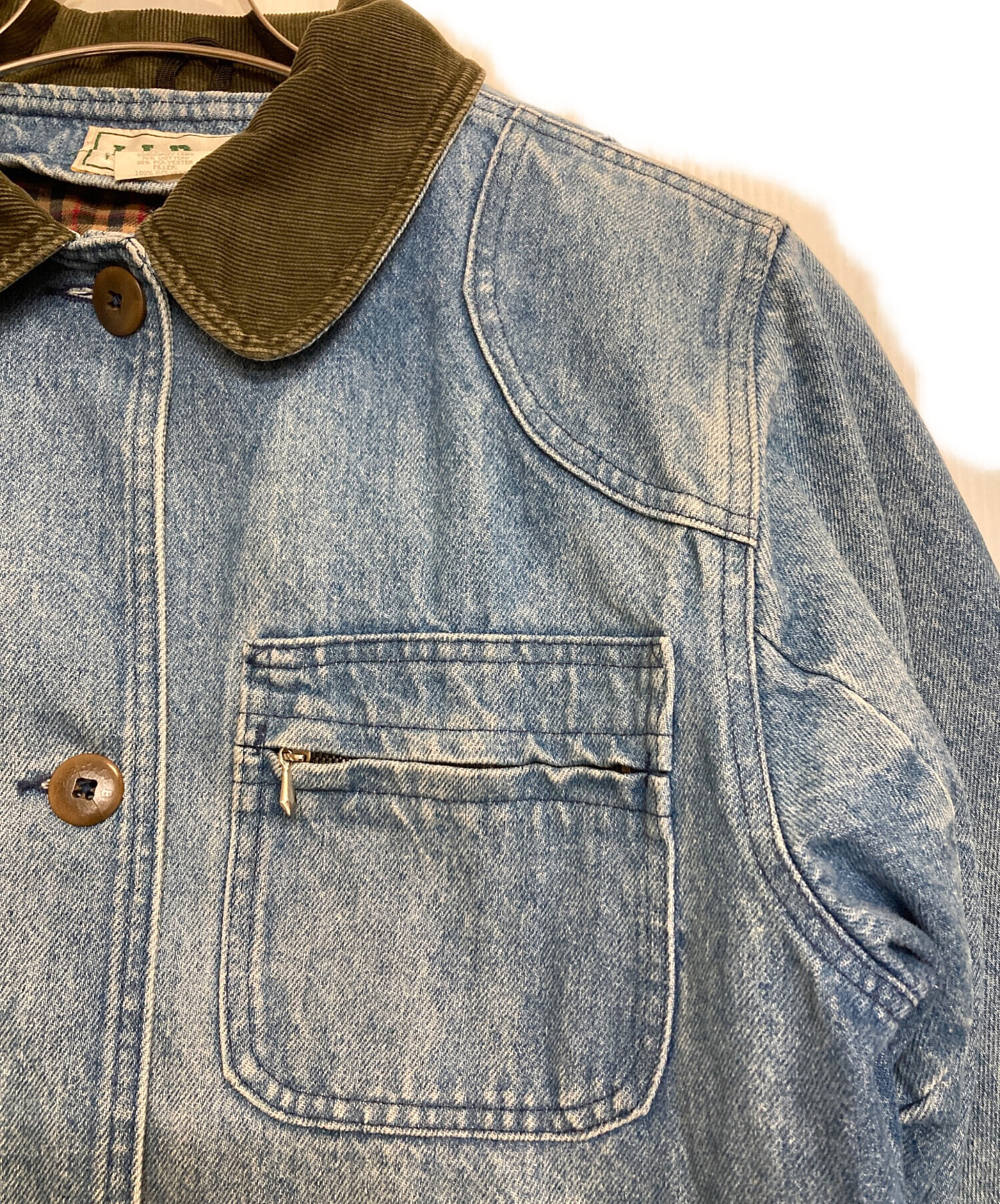 中古・古着通販】L.L.Bean (エルエルビーン) デニムカバーオール