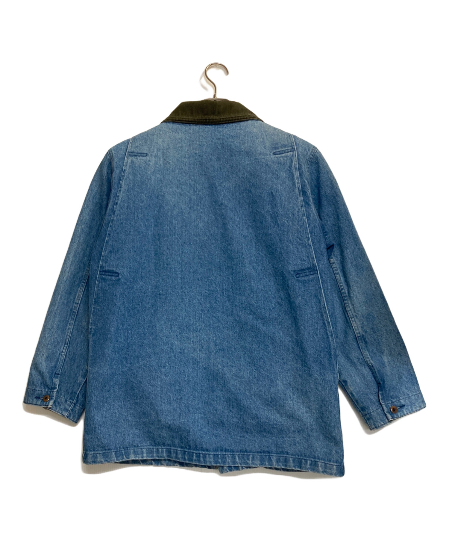 90's カバーオール インディゴブルー Lサイズ 韓国製 中古・古着通販】L.L.Bean (エルエルビーン) デニムカバーオール