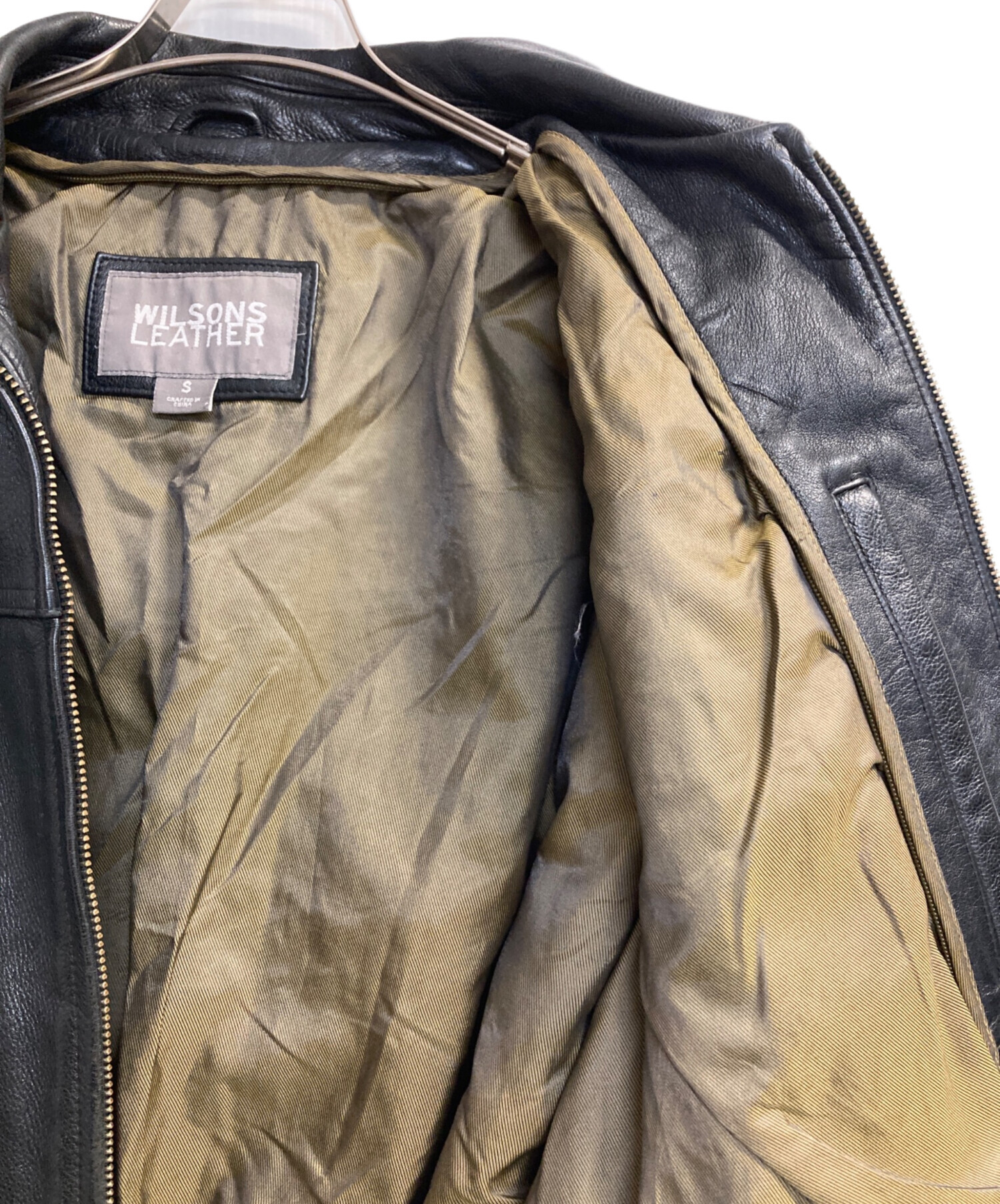 中古・古着通販】wilsons leather (ウィルソンズレザー) レザー