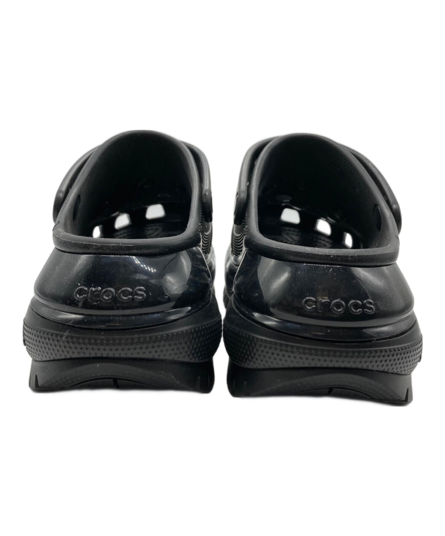 中古・古着通販】crocs (クロックス) デコレーションサンダル ブラック 