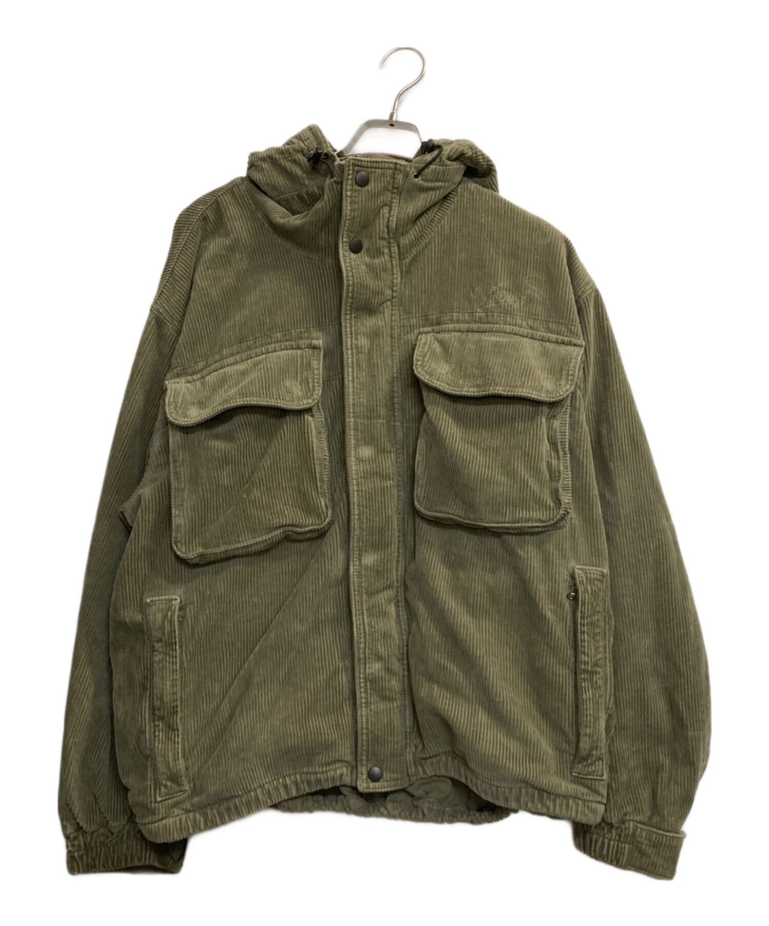 中古・古着通販】KEBOZ (ケボズ) WASHED CORDUROY HOODED JACKET