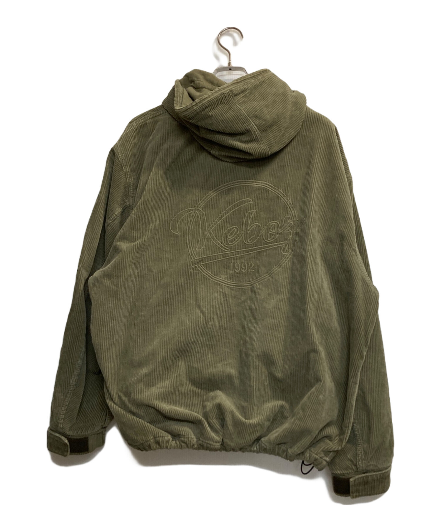 中古・古着通販】KEBOZ (ケボズ) WASHED CORDUROY HOODED JACKET 中古・古着通販】KEBOZ (ケボズ) WASHED CORDUROY HOODED JACKET